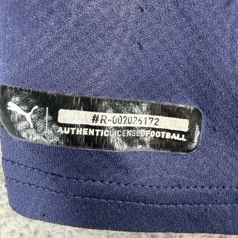 Camiseta de fútbol Manchester City juvenil L 12-13 Puma Etihad Airways azul marino Foto 2 de 4