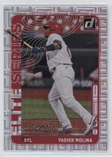 2021 Panini Donruss Elite Series Vector Yadier Molina #ES12 0q3