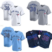 Davis Schneider Blue Jays Men's Jersey