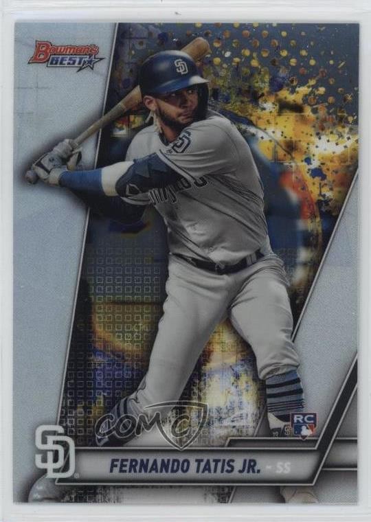 2019 Bowman's Best Fernando Tatis Jr #58 Rookie RC