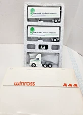 Batesville Casket Company Doubles 1985 Winross Truck trailers