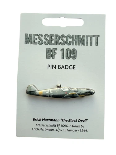WW2 Messerschmitt ME 109E World War Two 3D Pin Badge