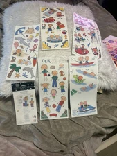 Mambi Minis Me & My Big Ideas Sheets  Water Sports Kids Mix Stickers Lot Of 7