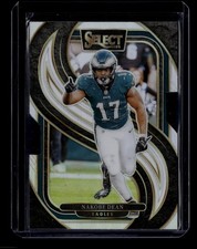 2024 Panini Select Nakobe Dean #185 Premier Silver Prizm Die-Cut Eagles
