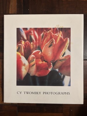 CY TWOMBLY PHOTOGRAPHS - Art Book - Matthew Marks Gallery c. 1993