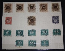Lot 63 timbres Pologne (Polska) années autour de 1939