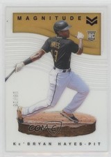 2021 Panini Chronicles Magnitude Purple 18/25 Ke'Bryan Hayes #36 uk2