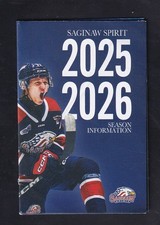 2025-26 Saginaw Spirit Pocket Schedule OHL