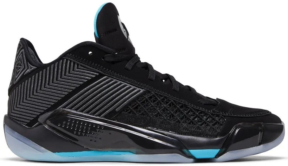 Jordan 38 PF Low Black Gamma Blue for Sale | Authenticity
