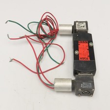 Asco 8551 Double Solenoid Pneumatic Valve 120V Coil