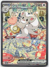 Pokemon Cinccino ex 119/086 NM Holo SIR Chaos Rising on eBay