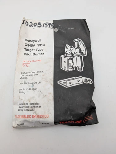 HONEYWELL Q345A1313 PILOT BURNER FOR NATURAL GAS (New Old Stock)
