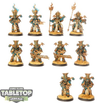 Thousand Sons - 10x Rubric Marines - bemalt