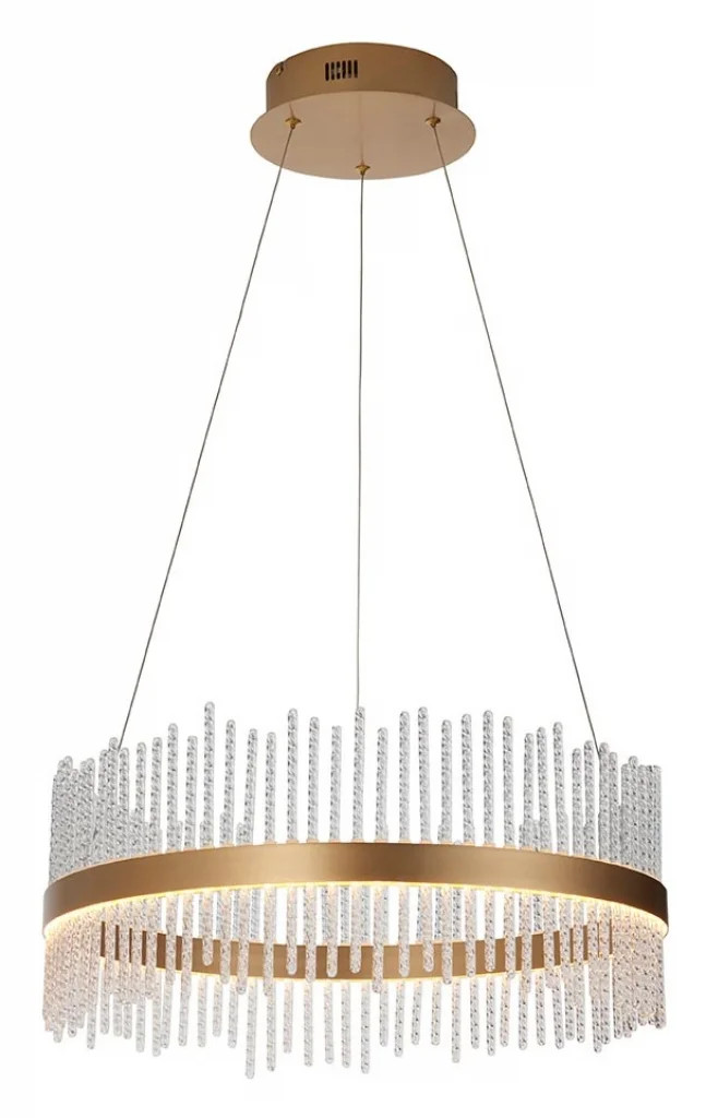 Pagazzi Gold/Light Virbrook Medium Led Pendant Ceiling - Image 2