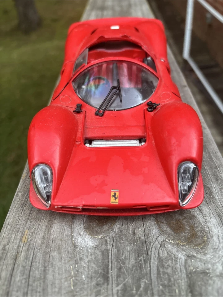 Jouef Evolution Ferrari 330 P4 Red Diecast Model 1:18 Scale - Image 2 of 4