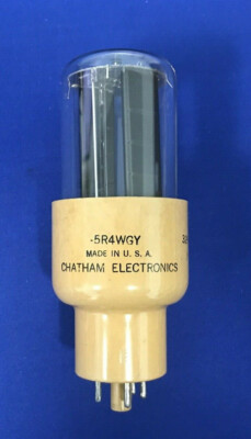 Chatham Electronics 5R4WGY 真空管 CHATHAM 5R4WGY VINTAGE ELECTRON VACUUM TUBE | eBay
