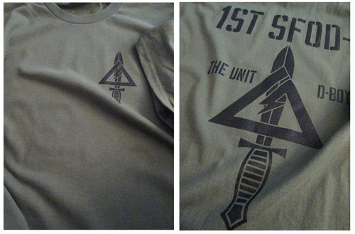 T-shirt serigrafata Delta Force Airborne (1st SFOD-D) Fort Bragg The Unit 2X - Foto 5 di 5