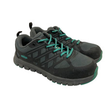 AGGRESSOR Women's Steel Toe Steel Plate Safety Work Shoes 1501 Grey/Black 7M