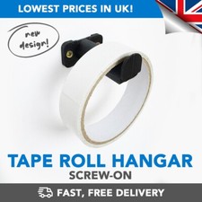 Tape Roll Holder Hook Wall Mount Hangar - New Design!