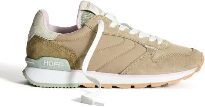 Hoff Sneaker Xanthos Woman Textil Leder oliv Turnschuhe Feizeitschuh