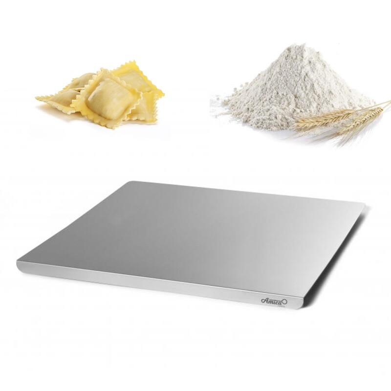 ASSE PER PASTA SPIANATOIA INOX CM 50x50 - GI.METAL