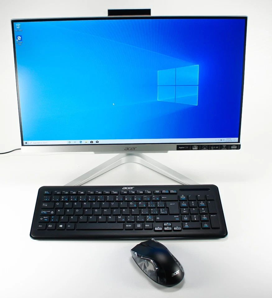 New 21.5'' Acer Aspire C22 All-in-One PC, Intel 2.1GB, 8GB DDR4, HDD 1TB - Image 3 of 4