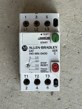 Allen-Bradley 140-MN-0250 SER. C Manual Motor Starter-Protector .5-2.5 Amp Clean