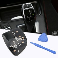 Auto Schaltknauf Panel Schaltknopf Abdeckung Emblem M Für BMW X1 X3 X5 F01 F10