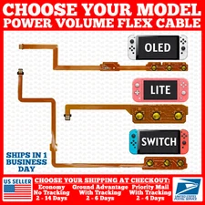 POWER/VOLUME For Nintendo Switch/Lite/OLED Key Button Flex Cable Replacement
