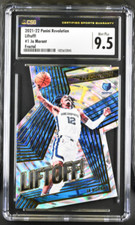 JA MORANT LIFTOFF DIECUT FRACTAL REFRACTOR PARALLEL SP 2021-22 #1 CSG 9.5