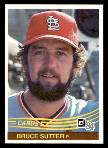Bruce Sutter 1984 Donruss Card #534 St. Louis Cardinals