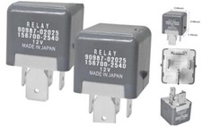 Relay 90987-02025 Set of 2 , 4 Pins 12V 80A Automotive Power Relay -