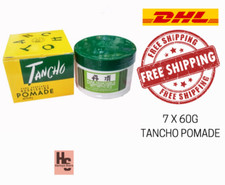 7 X 60G TANCHO Pomade Pure Vegetable Nourishing Hair Cream Style FREE SHIPPING