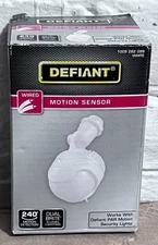 Defiant 240 Degree White Wired Outdoor Dusk-to-Dawn Replacement Motion Sensor