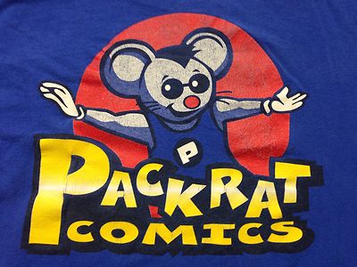 Packrat Comics T-Shirt Superhero TPB Sci-fi Manga Magic Marvel DC Cartoon Ohio