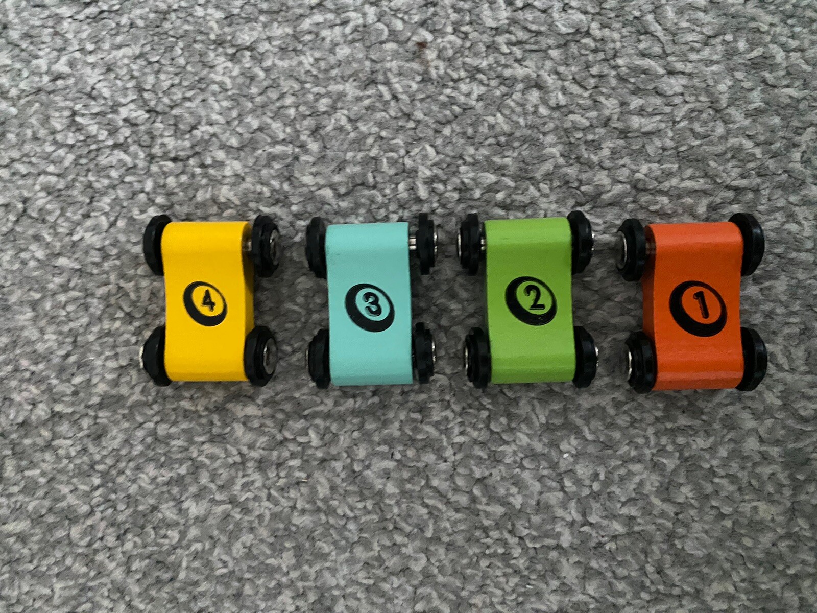 TOP BRIGHT Motor and Senses Wooden Ramp Racer 18m + Children NEW, bow