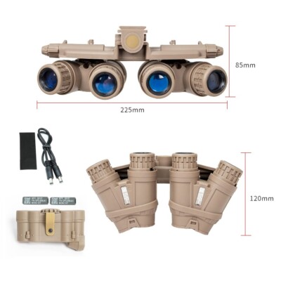 FMA Tactical Airsoft GPNVG 18 NVG Night Vision Goggle DUMMY Model