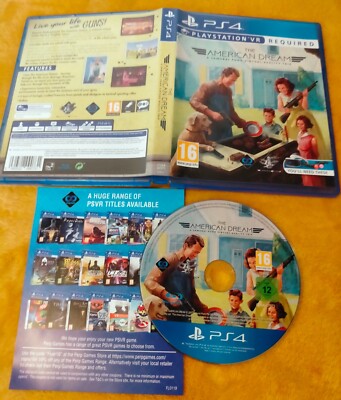 *NEUWERTIG* The American Dream VR (PS4/PSVR, PlayStation 2018) Komplett PAL