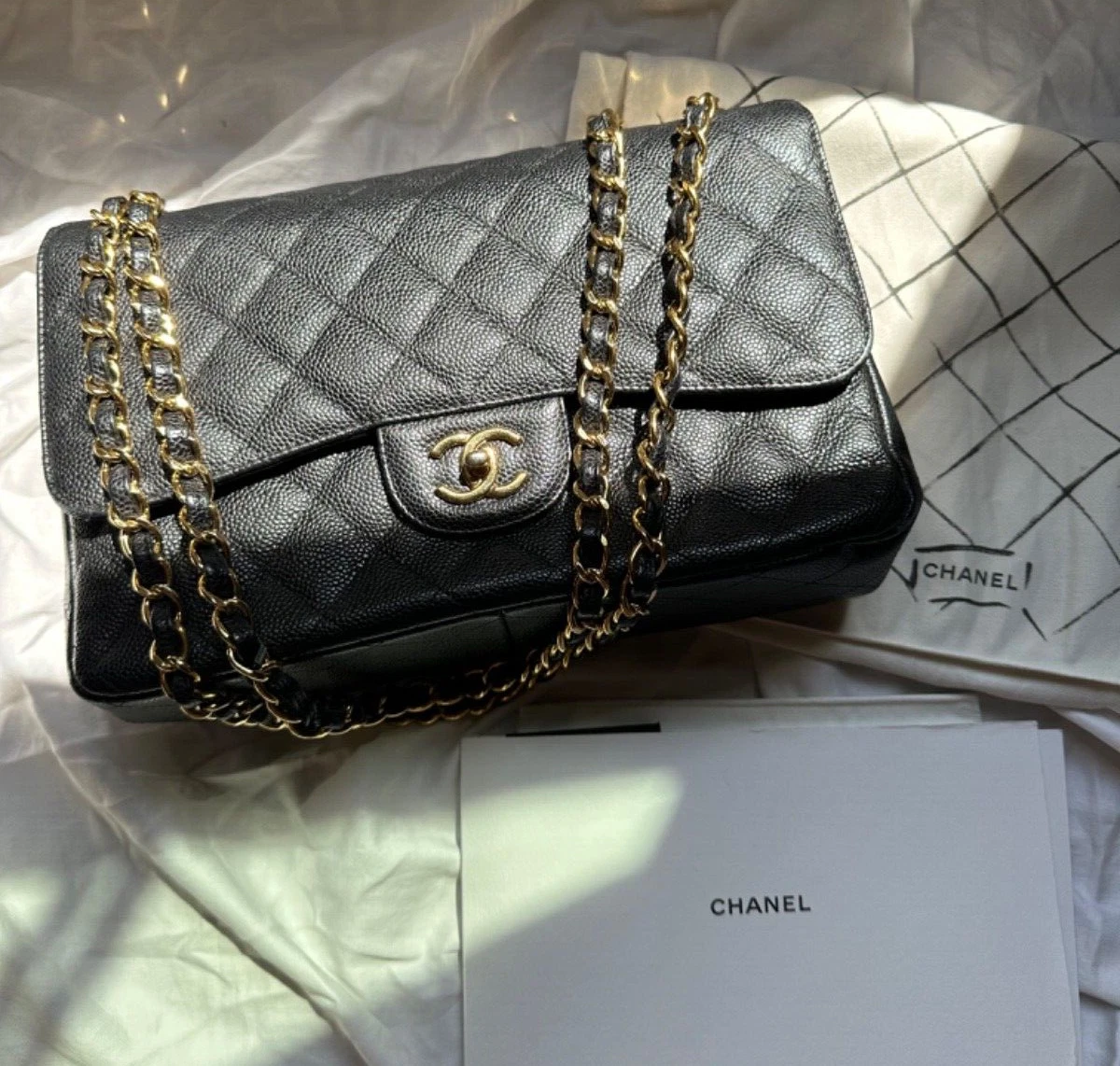 chanel classic flap bag second hand