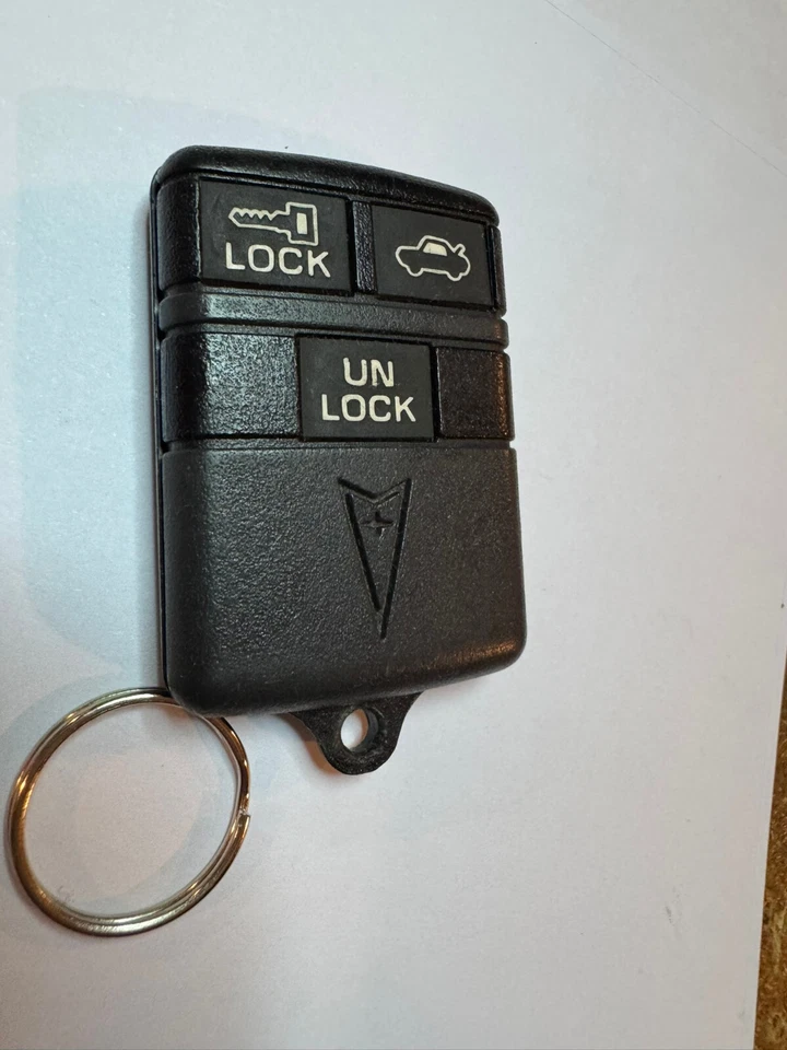 OEM keyless entry remote OEM Pontiac Bonneville car key fob control ABO0303T fab - Image 4 of 4