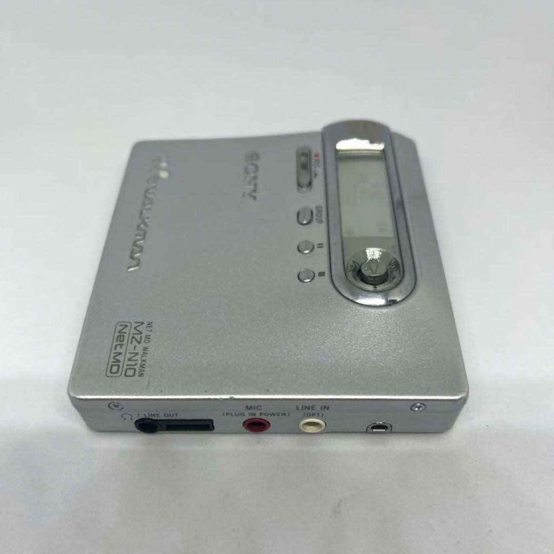 Vintage Sony MZ-N10 MD Net Walkman Silver Used Body MD 10th