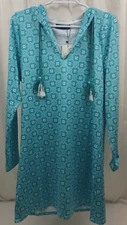 Women's Cabana Life Hooded  Cover Up Dress Large