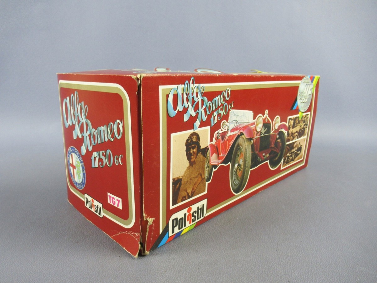 Alfa Romeo 1750 6C Millemiglia Tazio Nuvolari Model Polistil