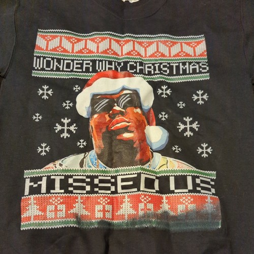Ugly Sweater Biggie Smalls 
