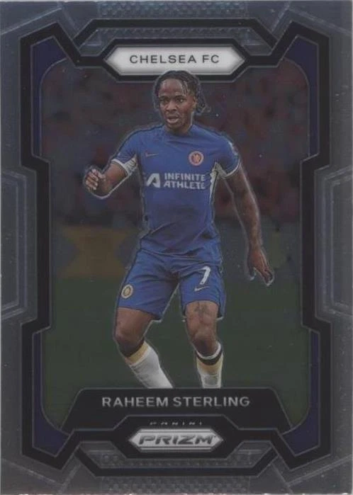 2023-24 Panini Prizm Premier League Raheem Sterling #184