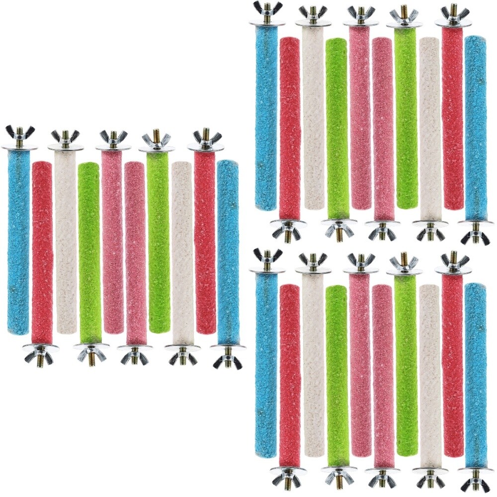 Vogel Sitzstange Plattform - Natürliche Holz-Spielplatz Für Käfig