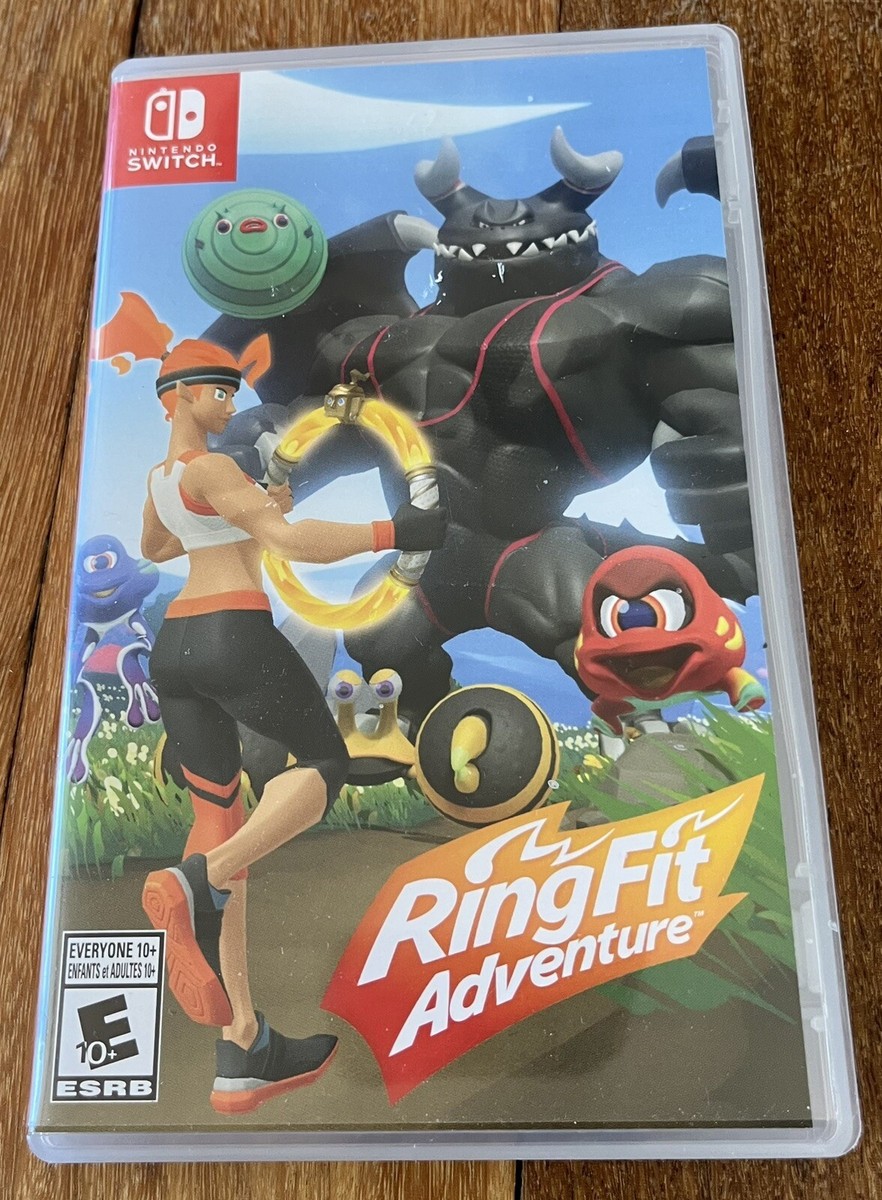 Nintendo Switch Ring Fit Adventure 2019 Fitness Exercise GAME ONLY