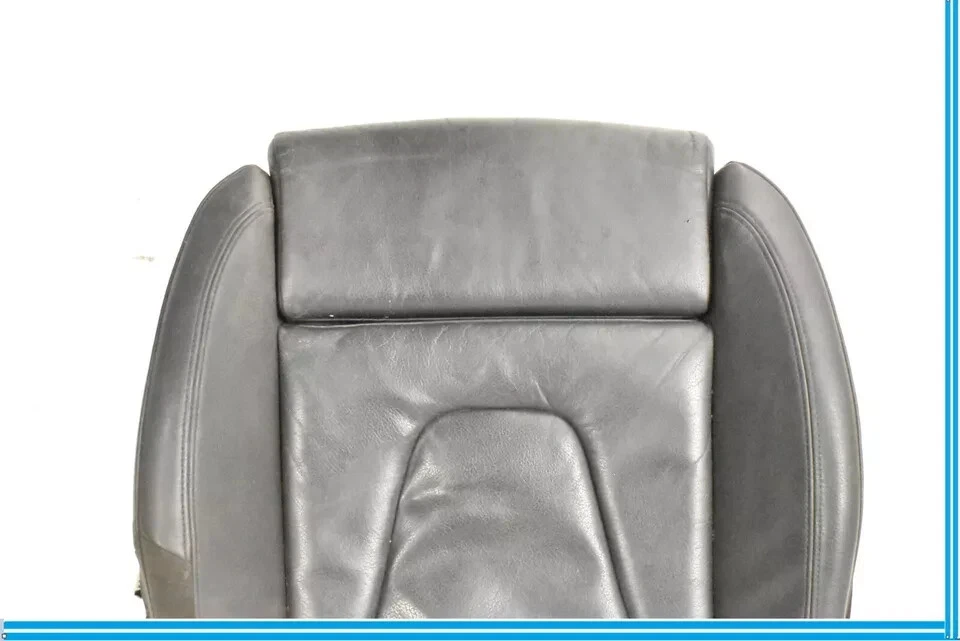 08-12 Funda Cojín Inferior Asiento Pasajero Delantero Derecho Audi A5 Quattro Negra Fabricante de Equipo Original Foto 4 de 4