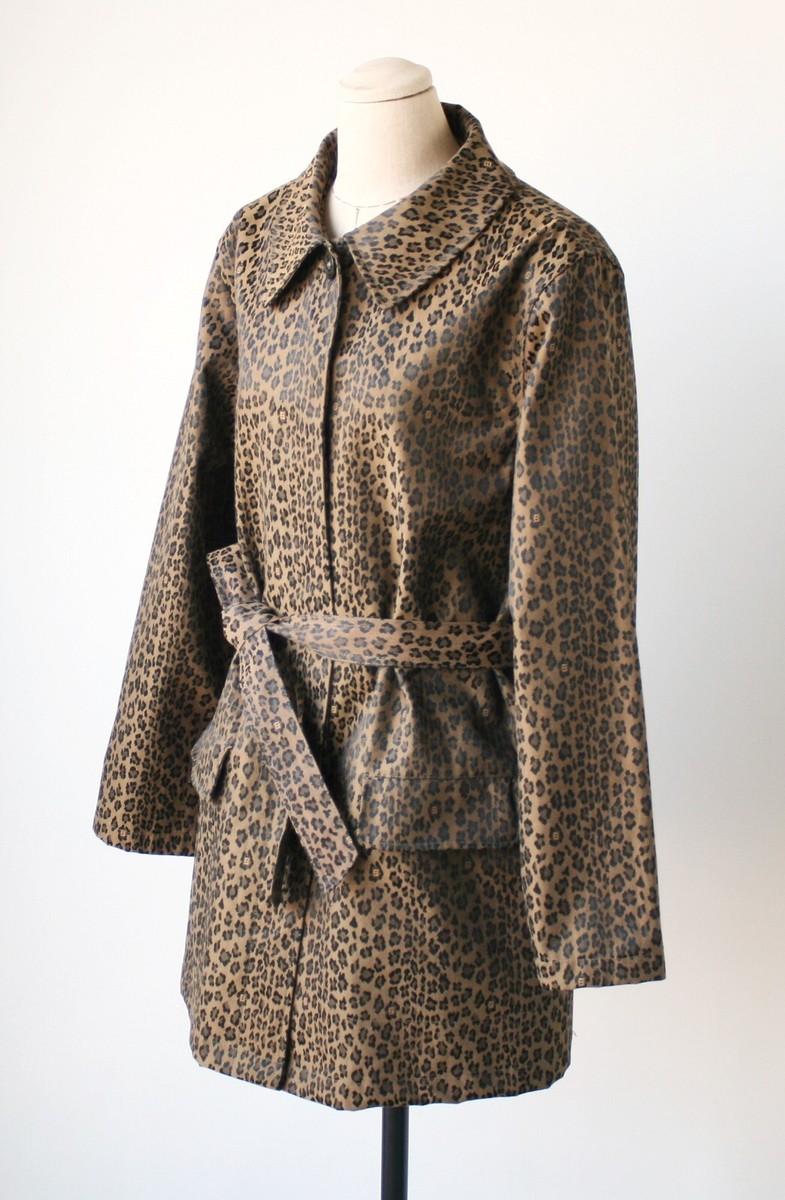 Fendi Leopard Patterned Jacket Coats | eBay