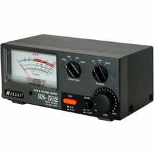 NISSEI RS-502 Watt Tester 1.8Mhz-525Mhz Short Wave VHF UHF Radio Power SWR Meter